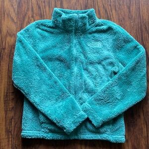 The North Face Girls Teal Fleece (Size 6)